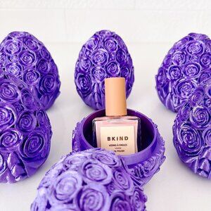 Rose-Covered Easter Eggs – Handcrafted Party Favors, Spring Decor, Wedding Gifts